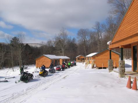 Group camp5 Winter scene