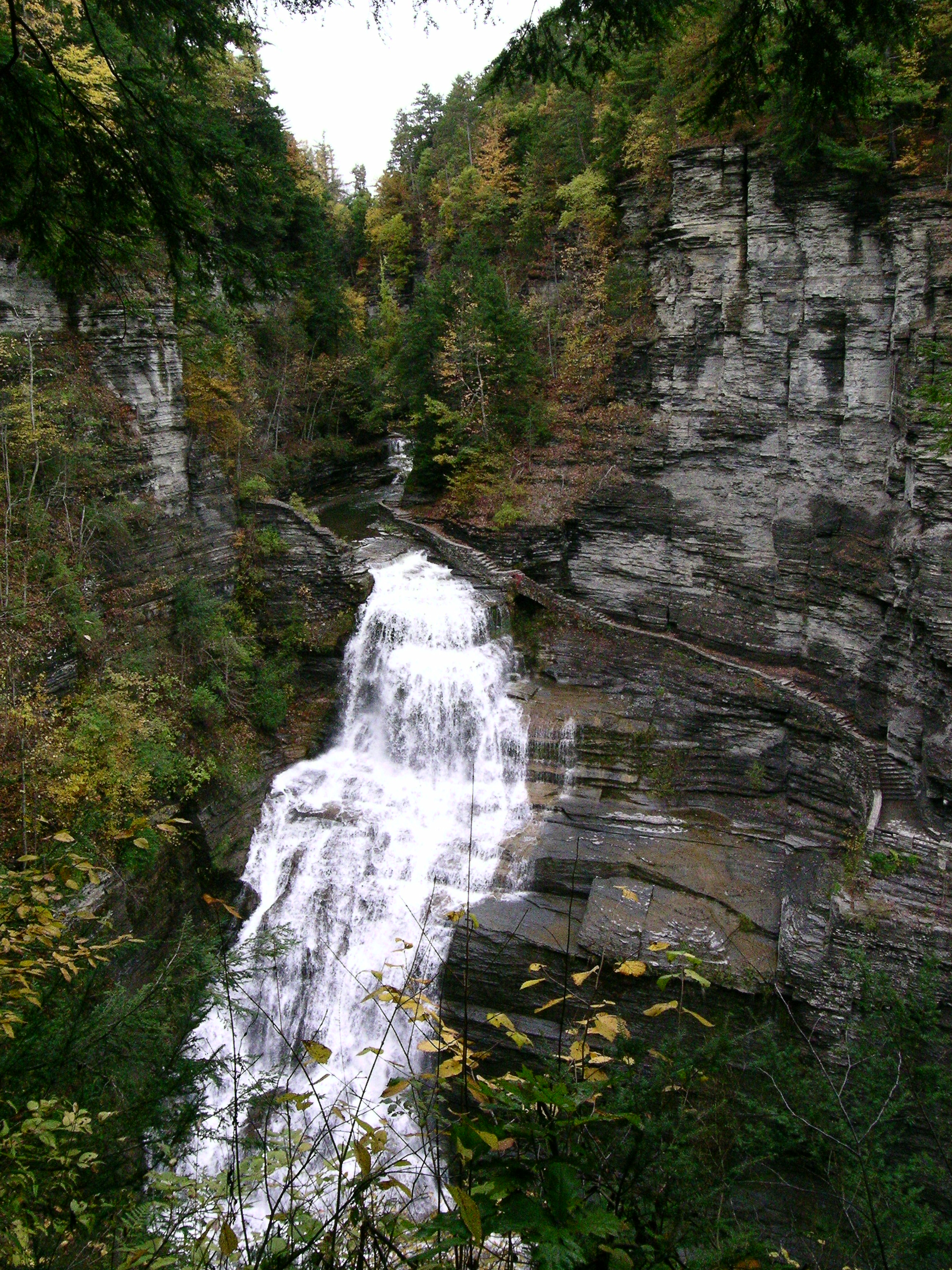 Lucifer Falls, RH Treman SP, photo by J Teeter