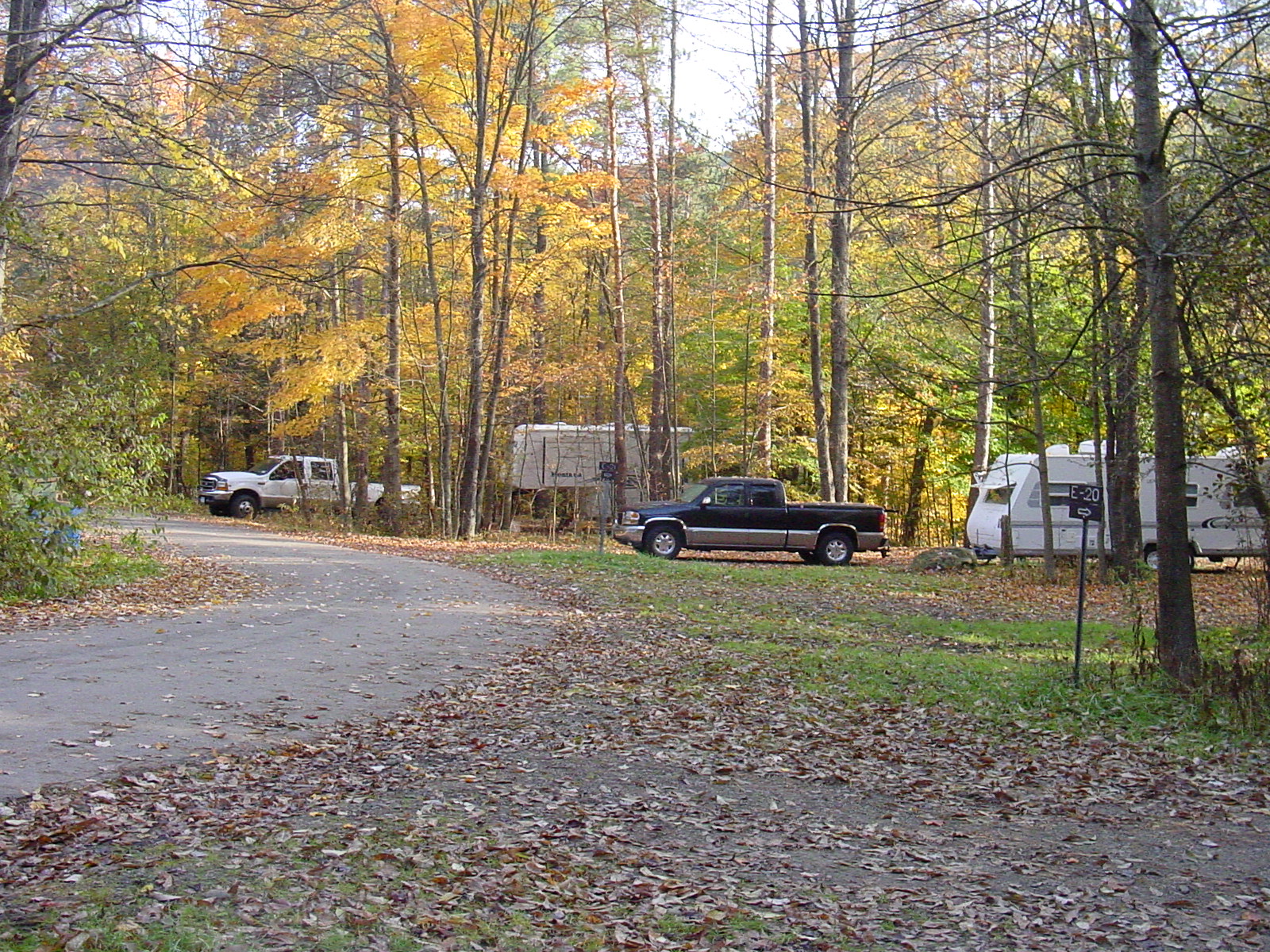 Red House CG, Fall Camping