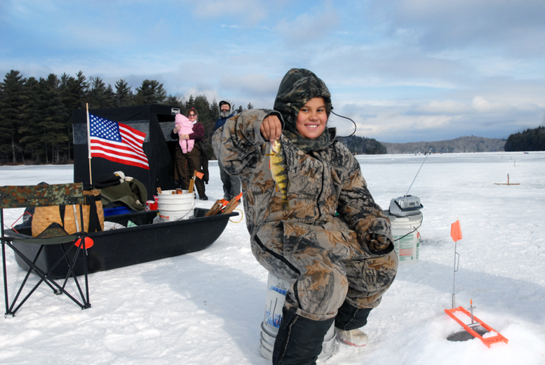 Grafton Wintrer Festival Ice Fishing